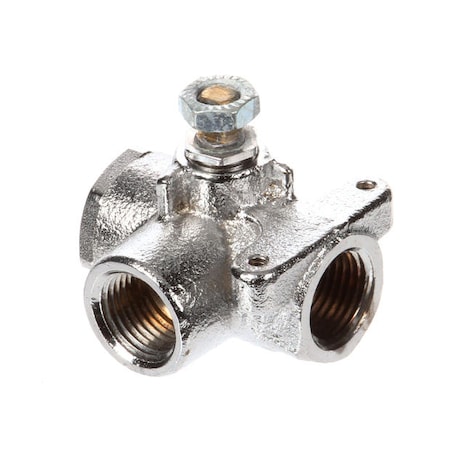 Giles 3-Way 1/2Npt Nickel Plated Valve 45755
